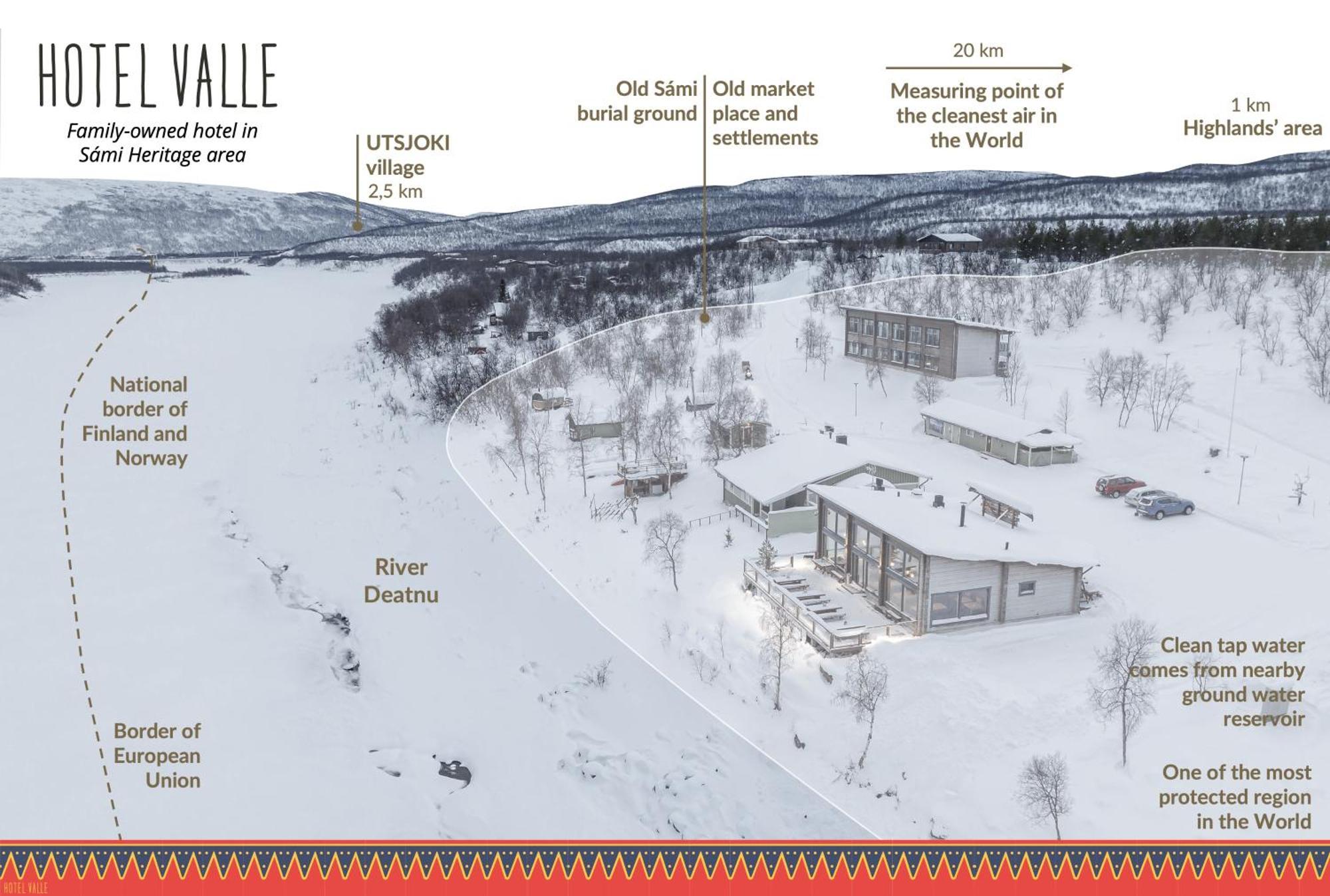 Hotel Valle Lapland اتسجوكي المظهر الخارجي الصورة